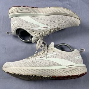 Brooks Revel 6 Women’s Size 8.5 Running Shoes Gray Jogging Sneakers 1203861B459